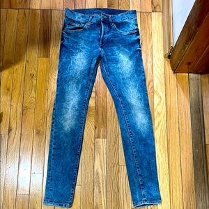 Skinny Low Waist Blue Denim Jeans